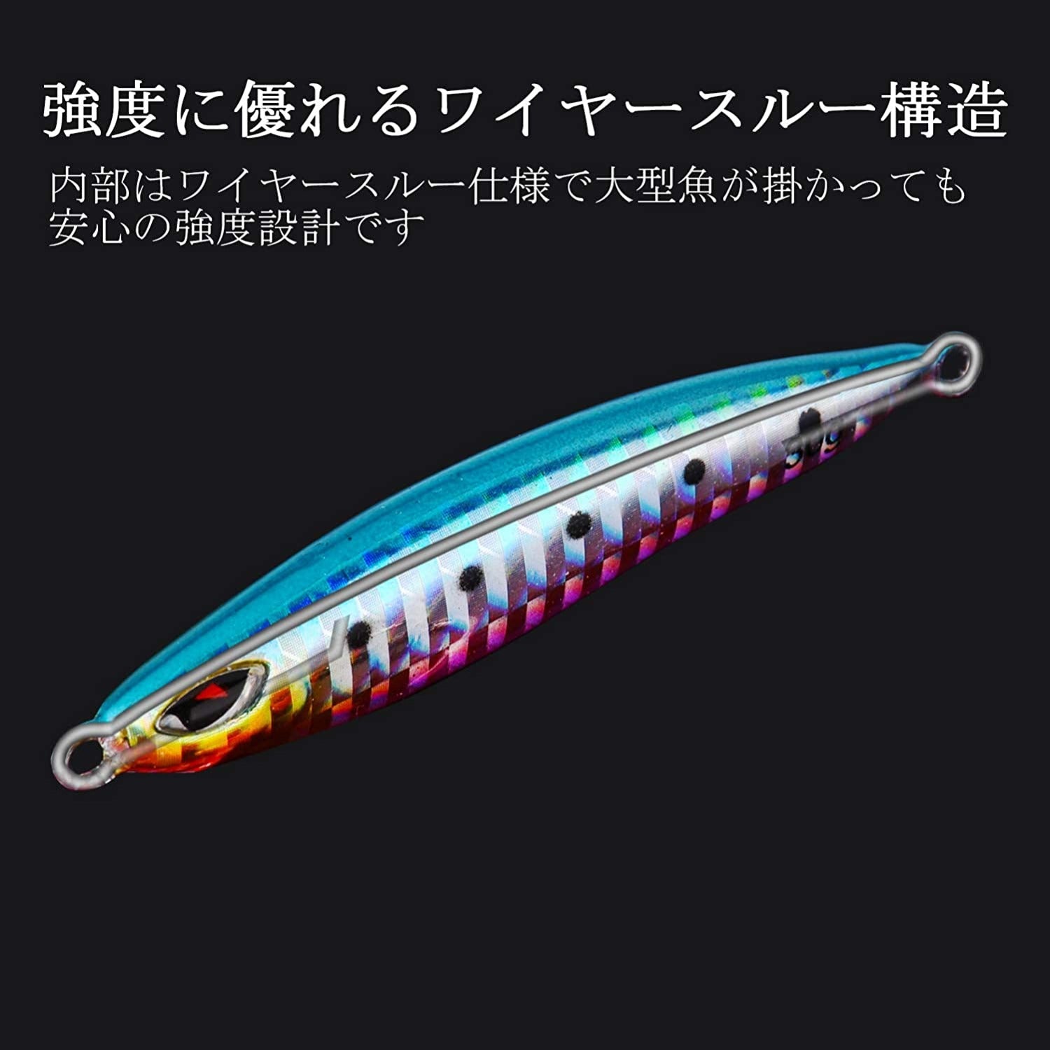Goture メタルジグセット 15g/20g/30g シーバス 青物 ヒラメ 投げ釣り